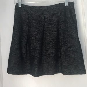 Theory black and white tweed mini